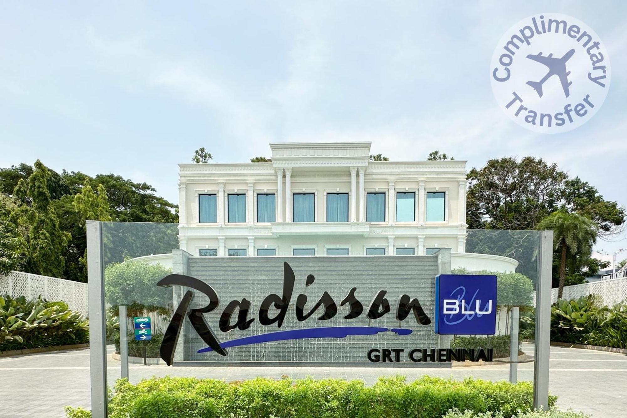 Radisson Blu Hotel Grt, Chennai International Airport Exteriör bild